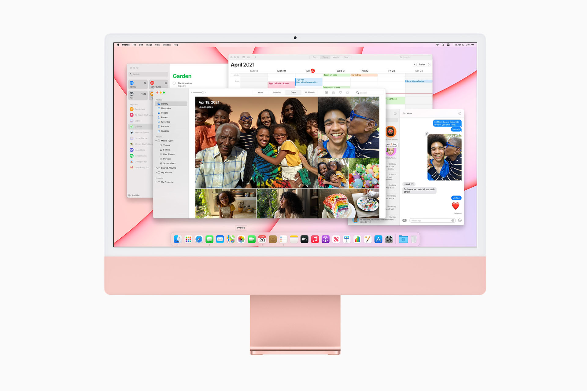 Новый iMac на базе M1