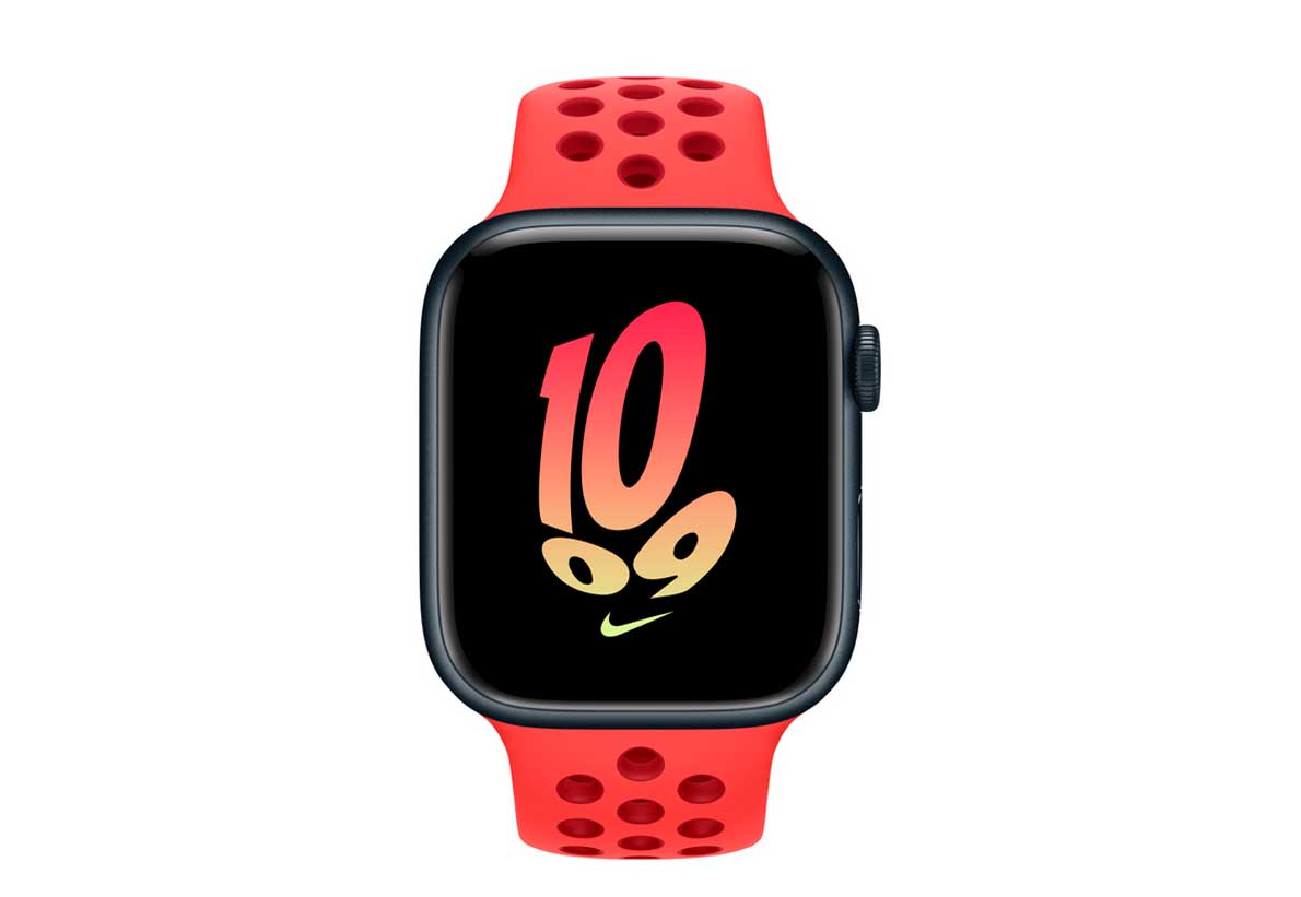 Купить Apple Watch Nike Series 8 41mm Silver Aluminum Case with ...